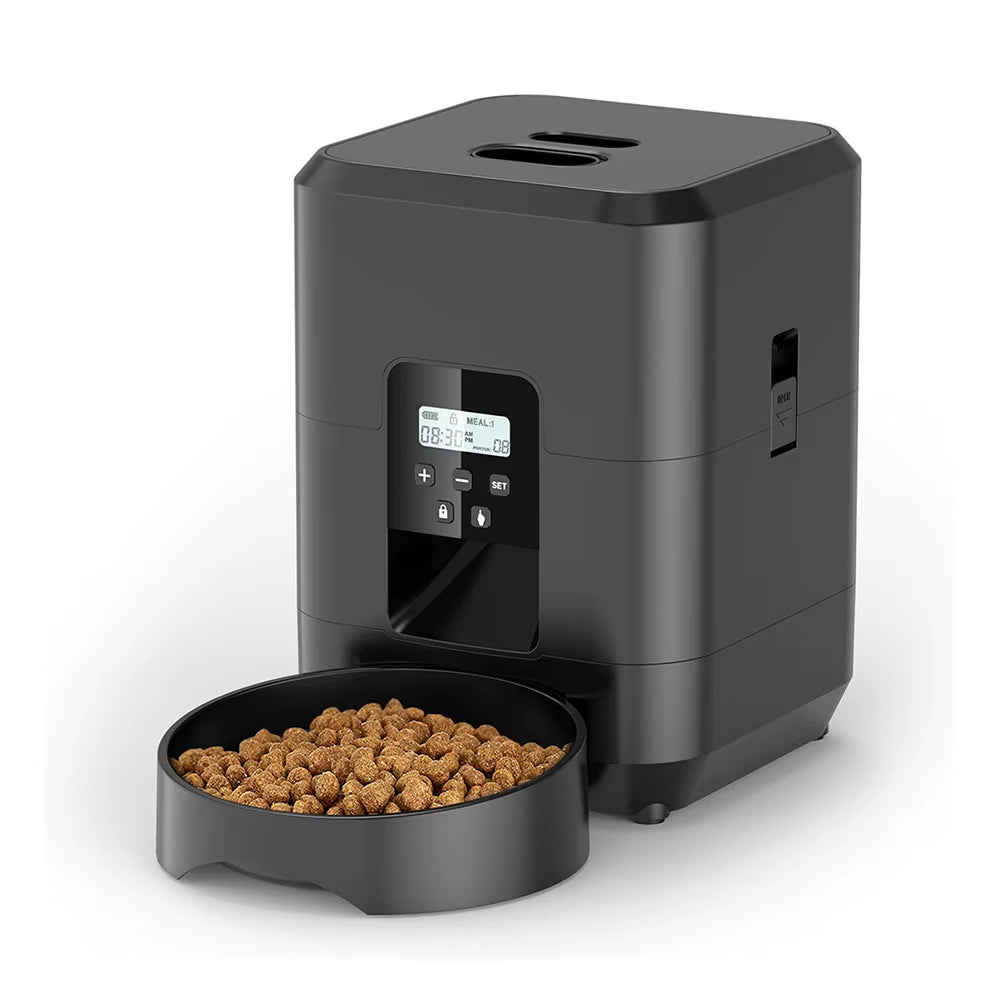 2L Smart Pet Feeder Automatic Cat Food Dispenser Cat Dog Bowl Automatic Cat Feeder Dog Slow Food Machine with Timed Quantitative
